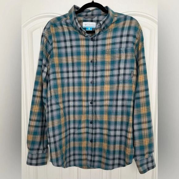 Columbia Mens Button Down Size Medium - Picture 1 of 2